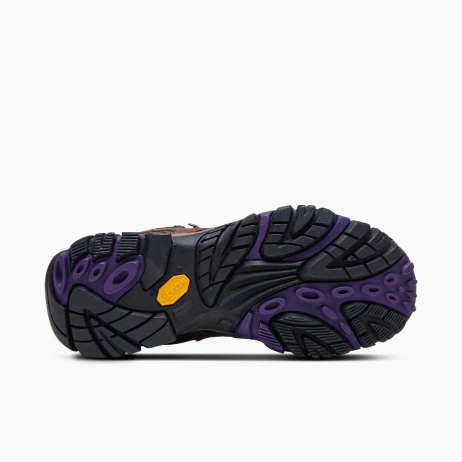 Női Moab 2 Mid Ventilátor Széles Szélességű Bracken Purple Merrell
