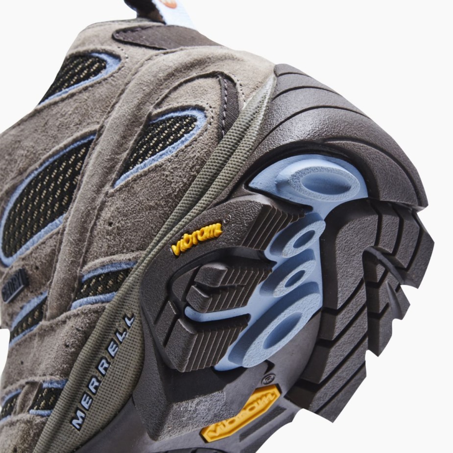 Női Moab 2 Mid Vízálló Brindle Merrell