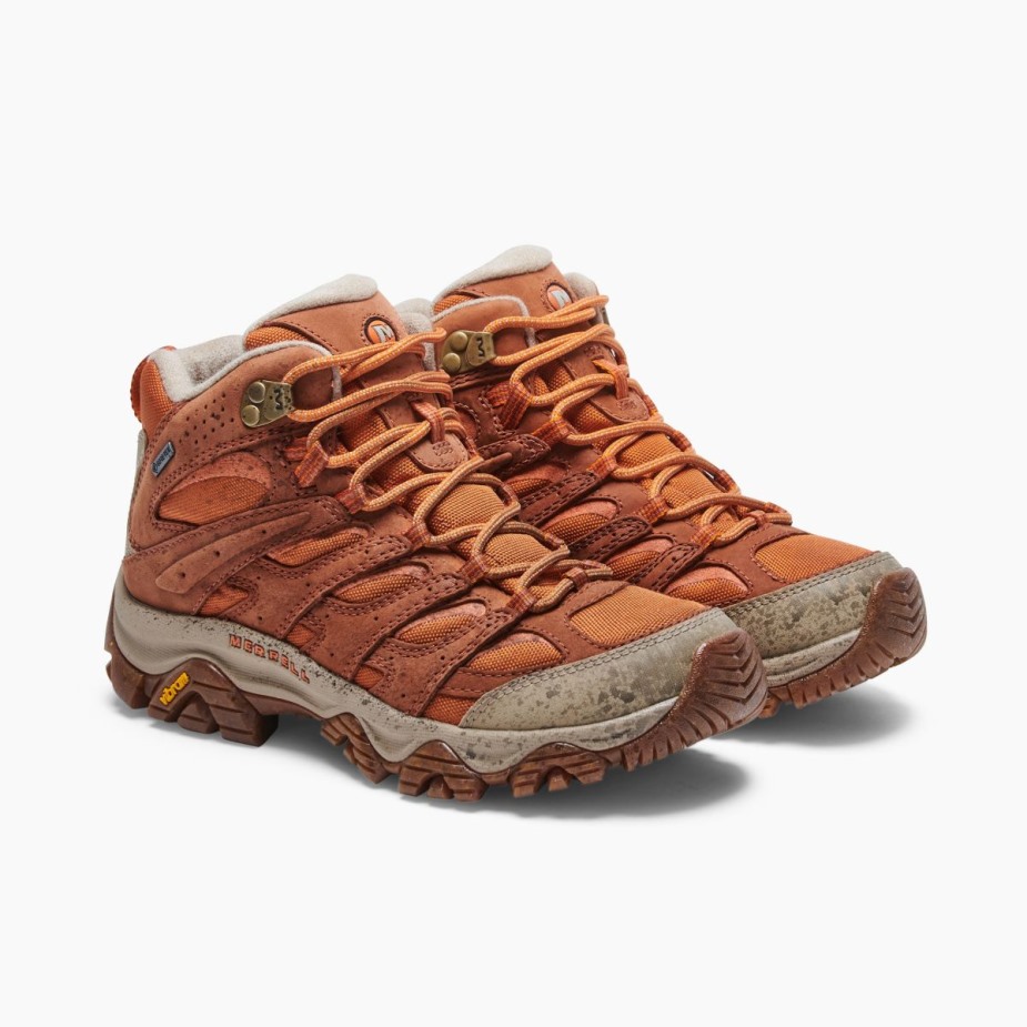 Női Moab 3 Smooth Mid Gore-tex Burnish Merrell