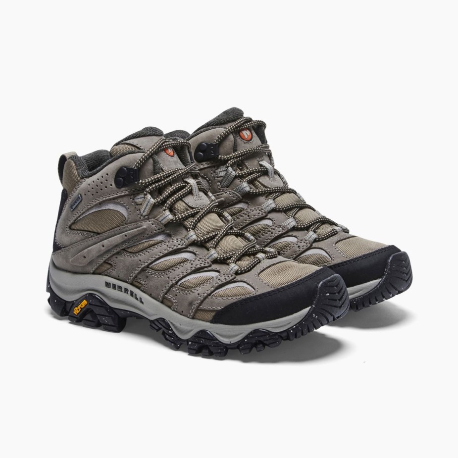 Női Moab 3 Sima Mid Gore-tex Merrell Brindle