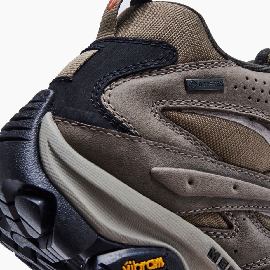 Női Moab 3 Sima Mid Gore-tex Merrell Brindle