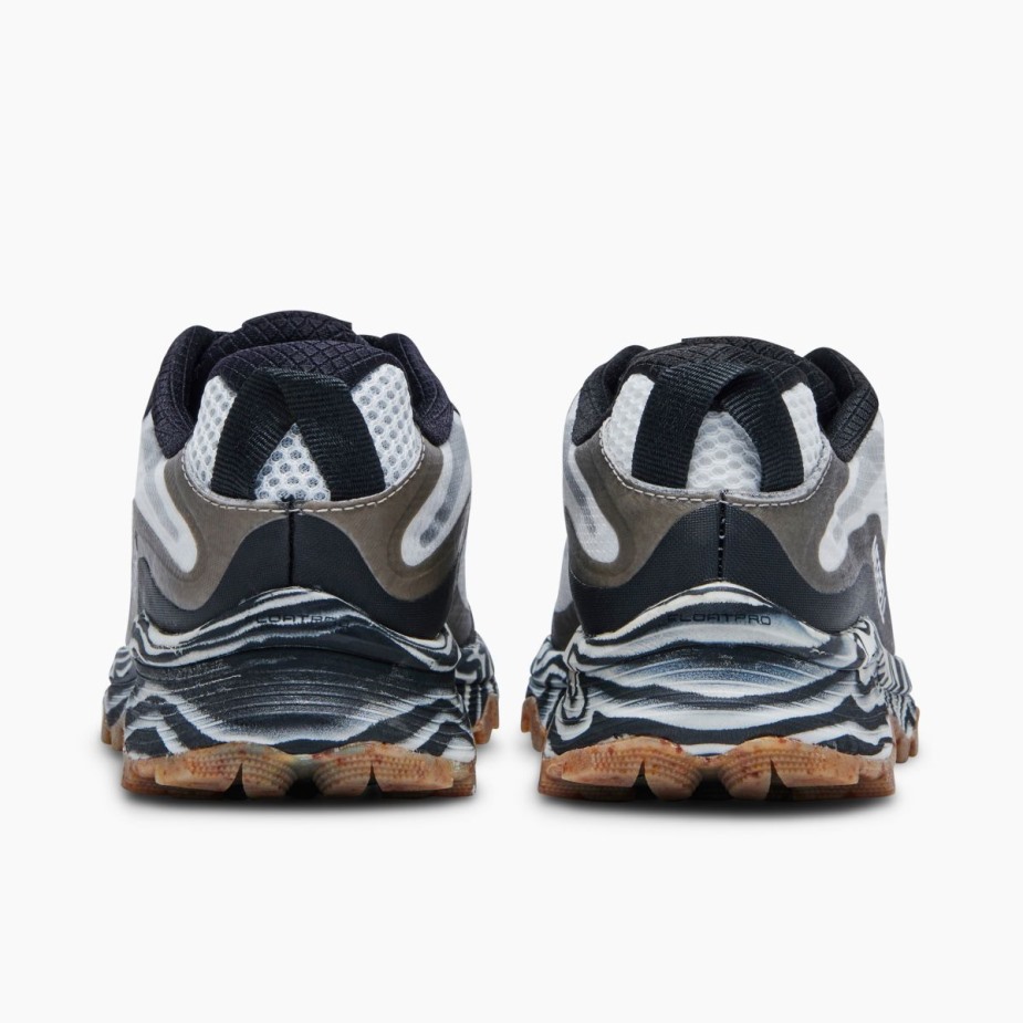 Női Moab Speed Eco Festék Fekete Fehér Merrell