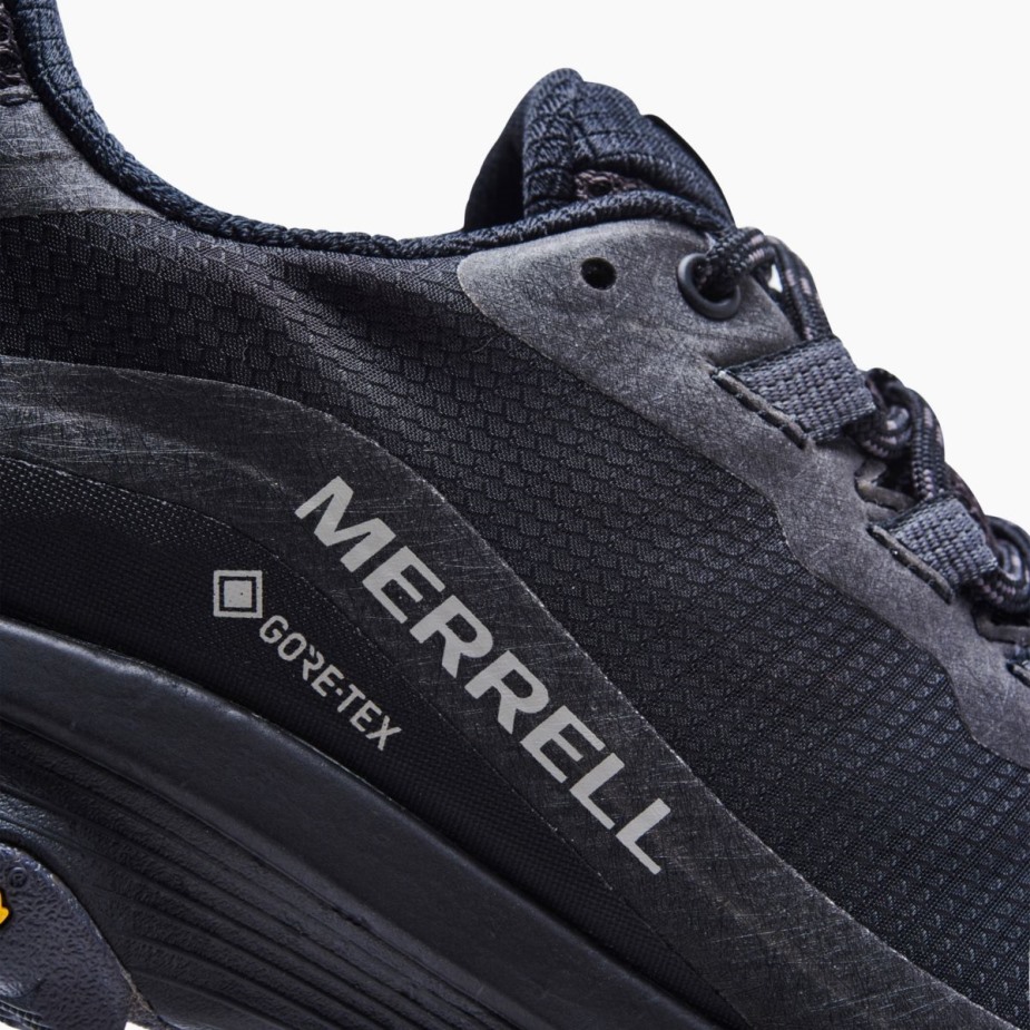 Női Moab Speed Gore-tex Merrell Fekete Aszfalt