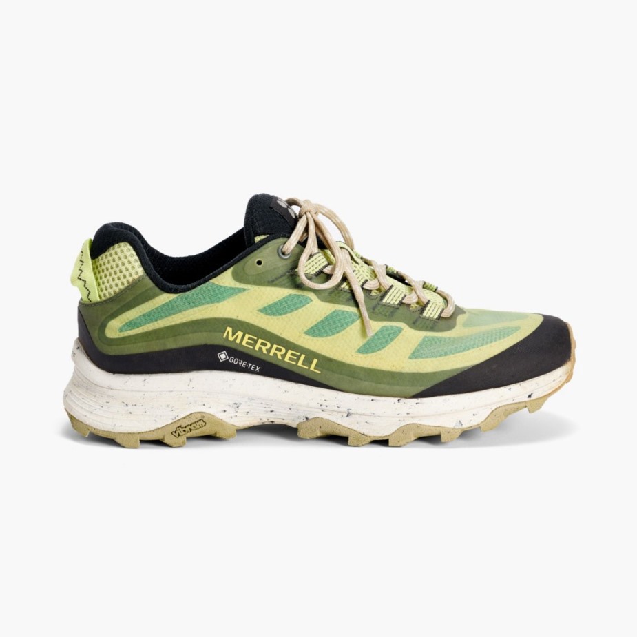 Női Moab Speed Gore-tex X Izzadt Betty Laurel Lime Merrell