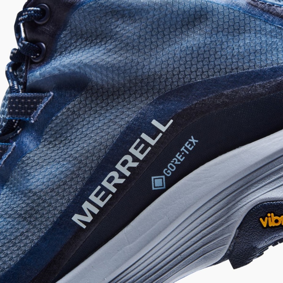 Női Moab Sebesség Közepes Gore-tex Merrell Haditengerészet
