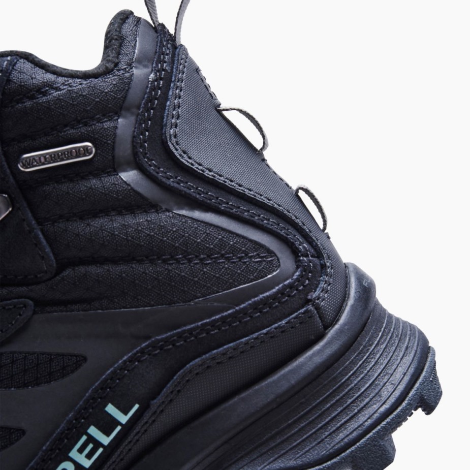 Női Moab Speed Thermo Mid Vízálló Merrell Fekete