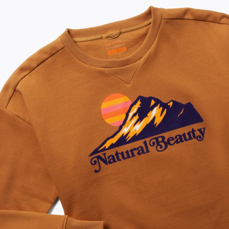 Női Természetes Szépség Legénynyakú Gyapjú Merrell Keksz