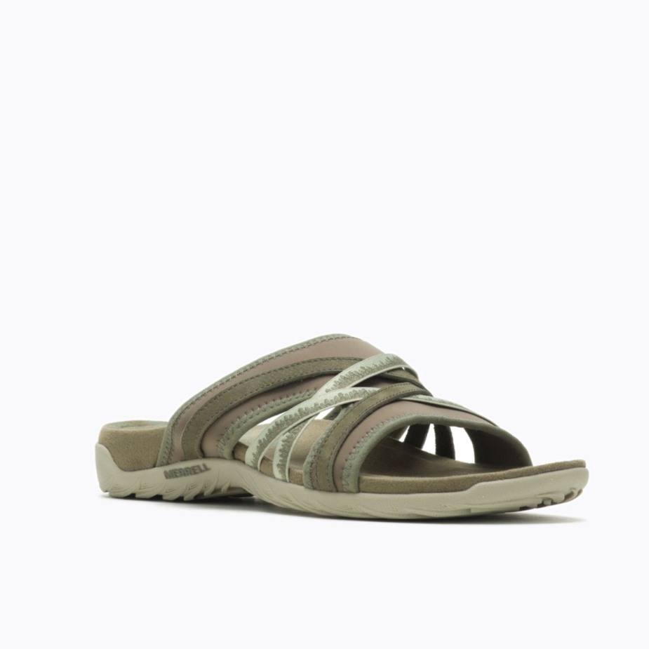 Női Terran 3 Cush Slide Olive Merrell